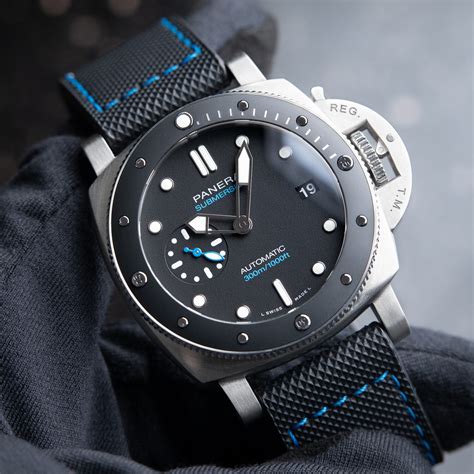 panerai submersible ceramic bezel|Panerai 42 price.